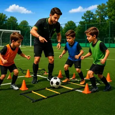 Aplique no treino